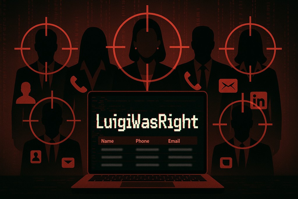 Cyber Hit List: 23,000 Leaders Targeted on ‘LuigiWasRight’ Vigilante Site